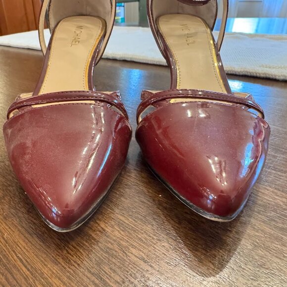 Michael Cardi Womens Strappy Red Heel Size 6 - Picture 6 of 8